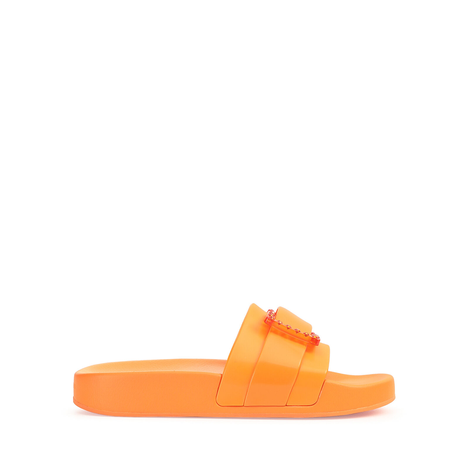 Sandals Red Flat 10mm sr Jelly Sergio Rossi