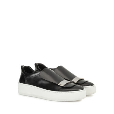 Baskets Noir Talon plat: 5mm, sr1 Addict - Sneakers Black 2