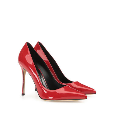Pumps Red High heel: 105mm, Godiva - Pumps Carminio 2