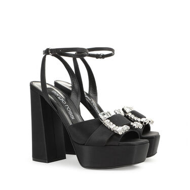 Sandals Black High heel: 80mm, sr Prince - Sandals Black 2