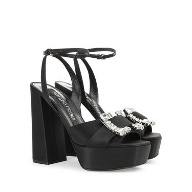 Sandales Noir Talon haut: 80mm, sr Prince - Sandals Black 2