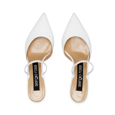 Godiva - Slingbacks Bianco, 3