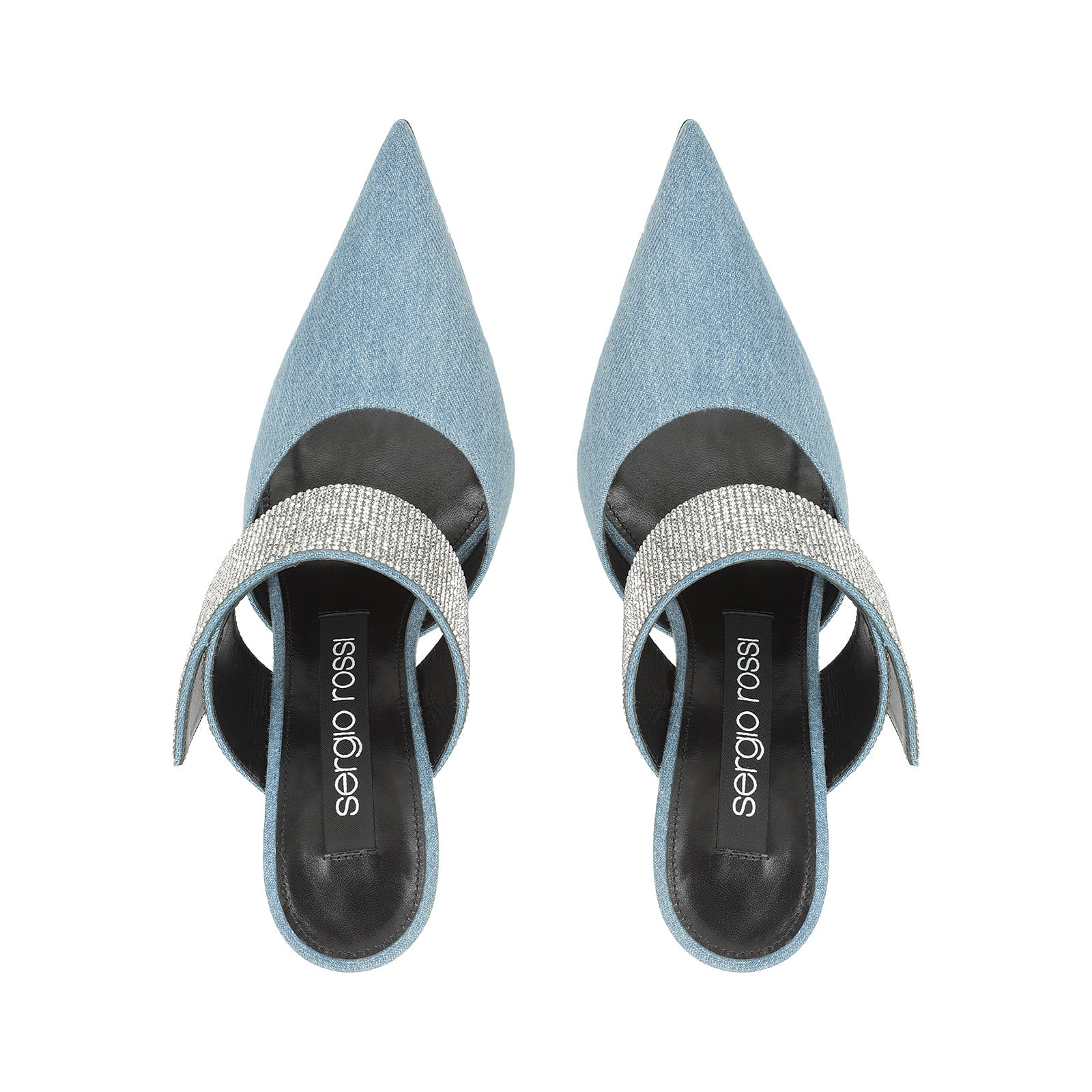 sr Paris - Mules Blue, 3