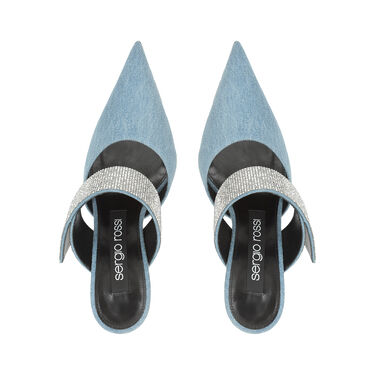 sr Paris - Mules Blue, 3
