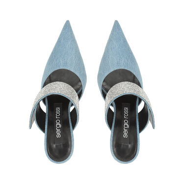 sr Paris - Mules Blue, 3