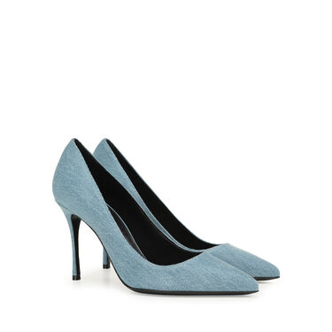 Escarpins Bleu Talon haut: 90mm, Godiva - Pumps Blue 2