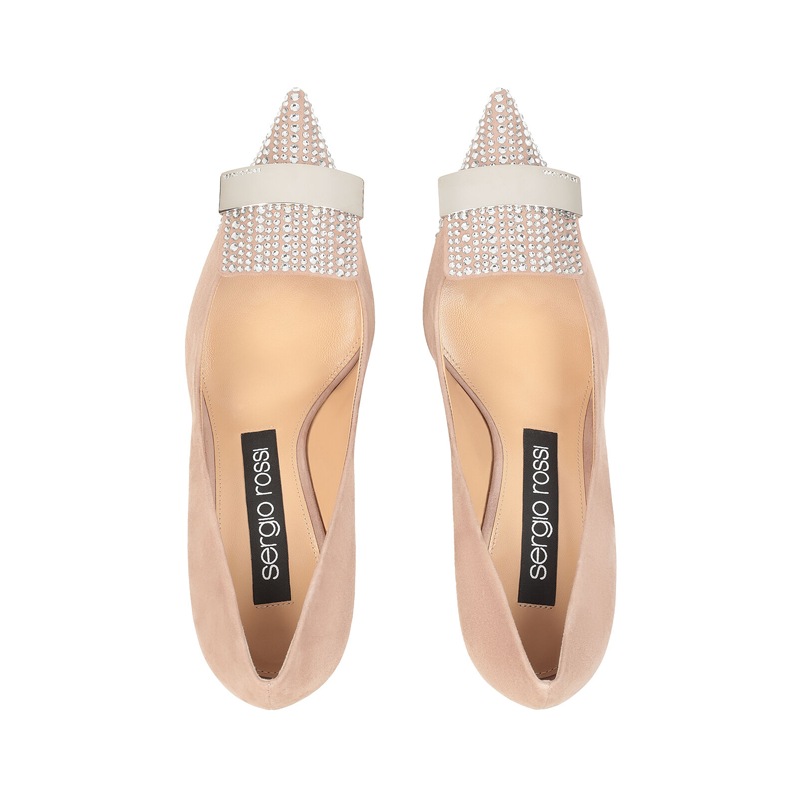 Pumps Nude Heel height 75mm sr1 Sergio Rossi