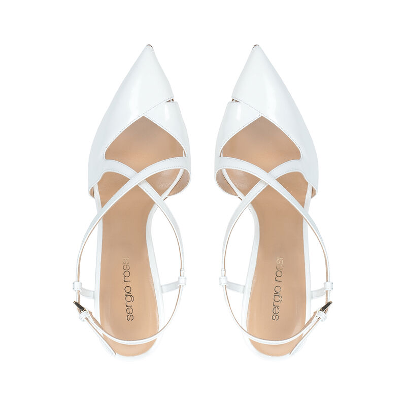 Bon ton - Slingbacks Bianco
