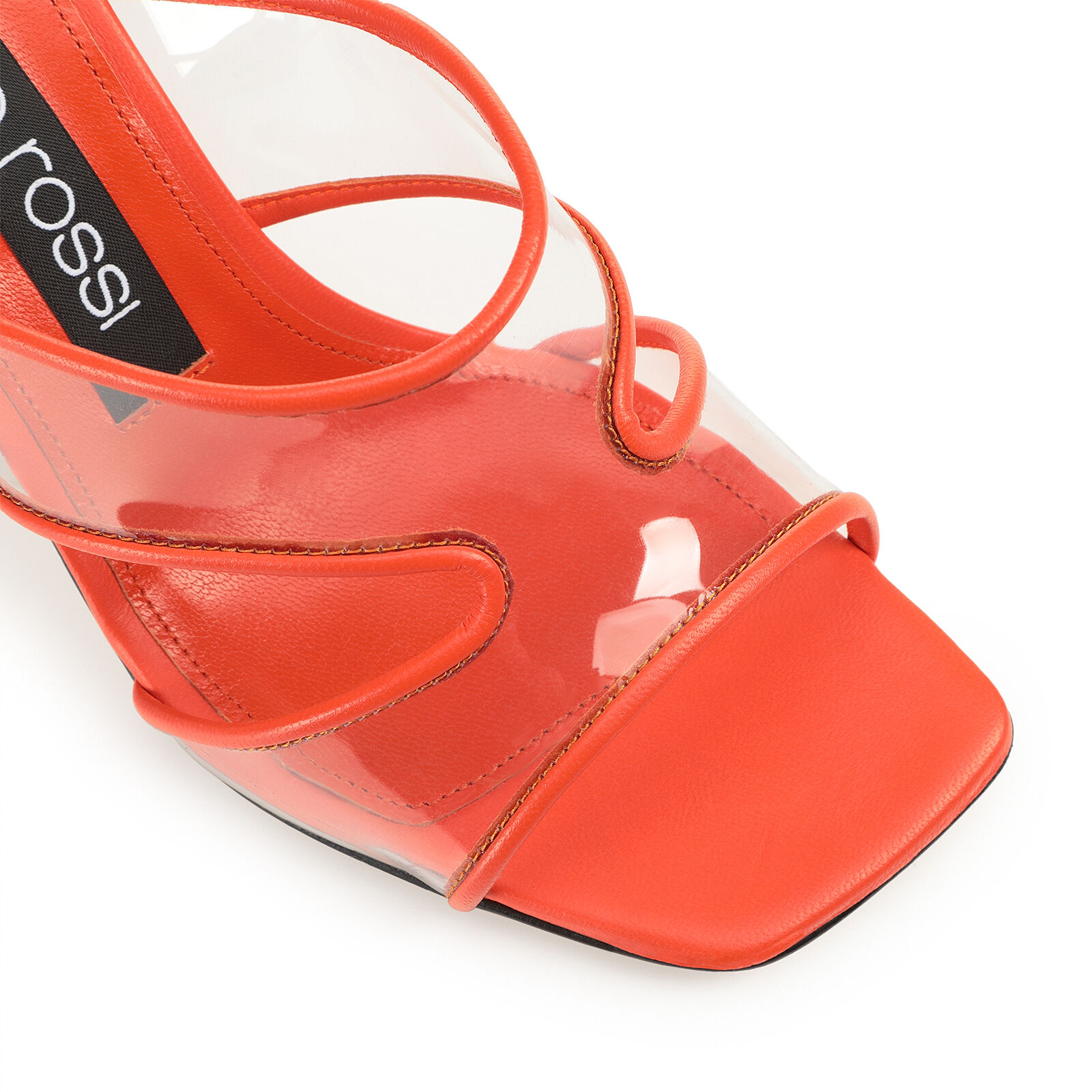 Sandales orange Talon haut 80mm sr Lunettes Sandals Mandarine Sergio Rossi