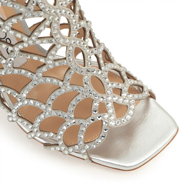 sr Mermaid Bridal - Sandals Silver, 4