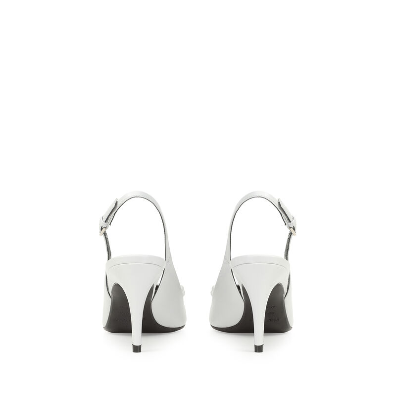 sr1 - Slingbacks Bianco