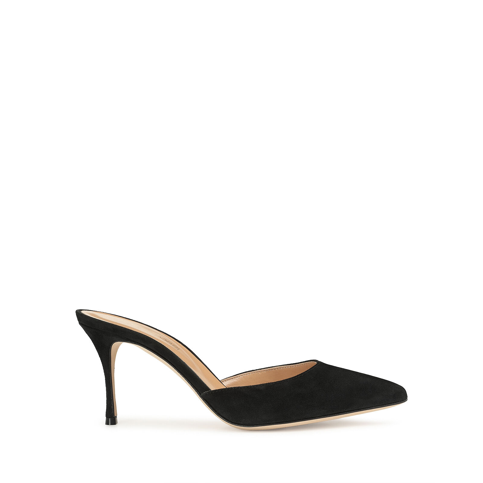 Sandal Heel Black Mid heel: 75mm, Elegance | Sergio Rossi