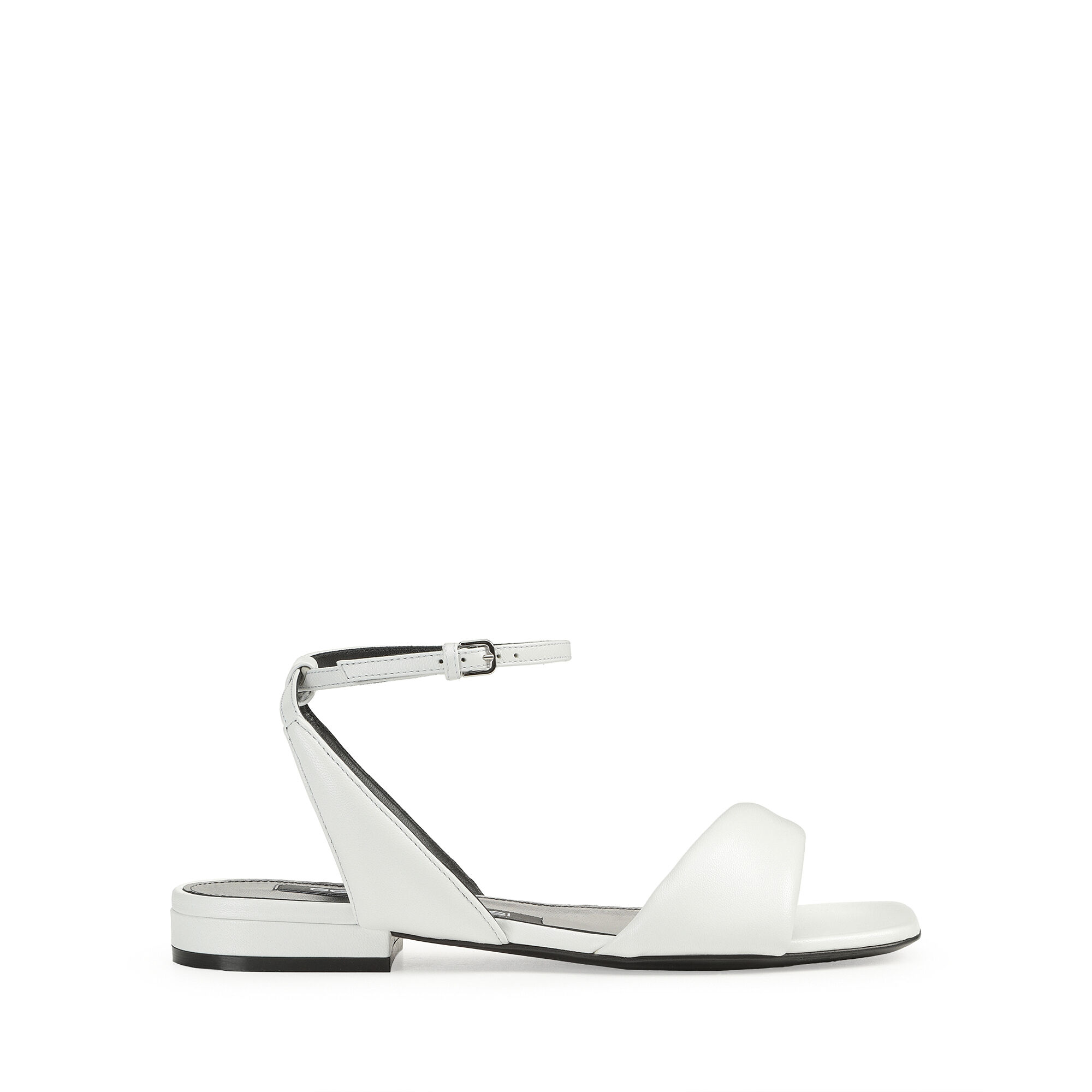 Sandals White Low heel 15mm sr Spongy Sandals White Sergio Rossi