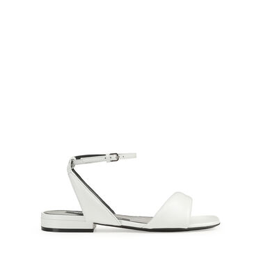 Sandals White Low heel: 15mm, sr Spongy - Sandals White 2