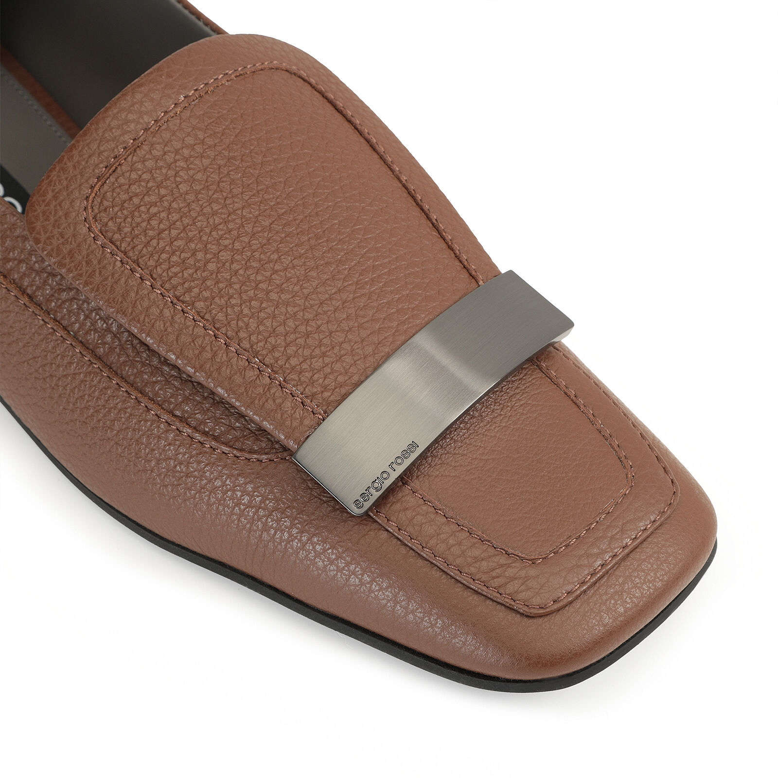 Slippers Brown Flat: 5mm, sr1 | Sergio Rossi