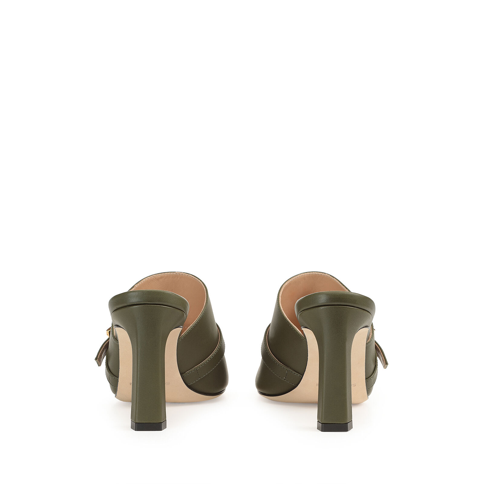 新品即決 sr 80mm, heel: High Green Sandals Nora Rossi Sergio | 靴
