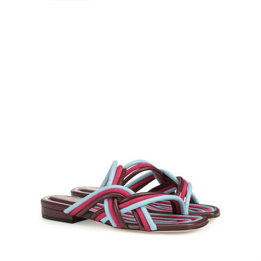 Sandali Rosso Tacco basso: 15mm, sr Watamu - Sandali Wine 2
