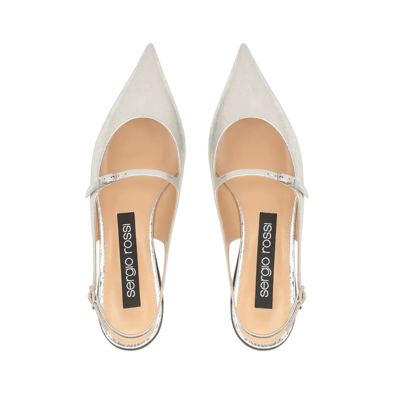 Godiva - Slingbacks Silver