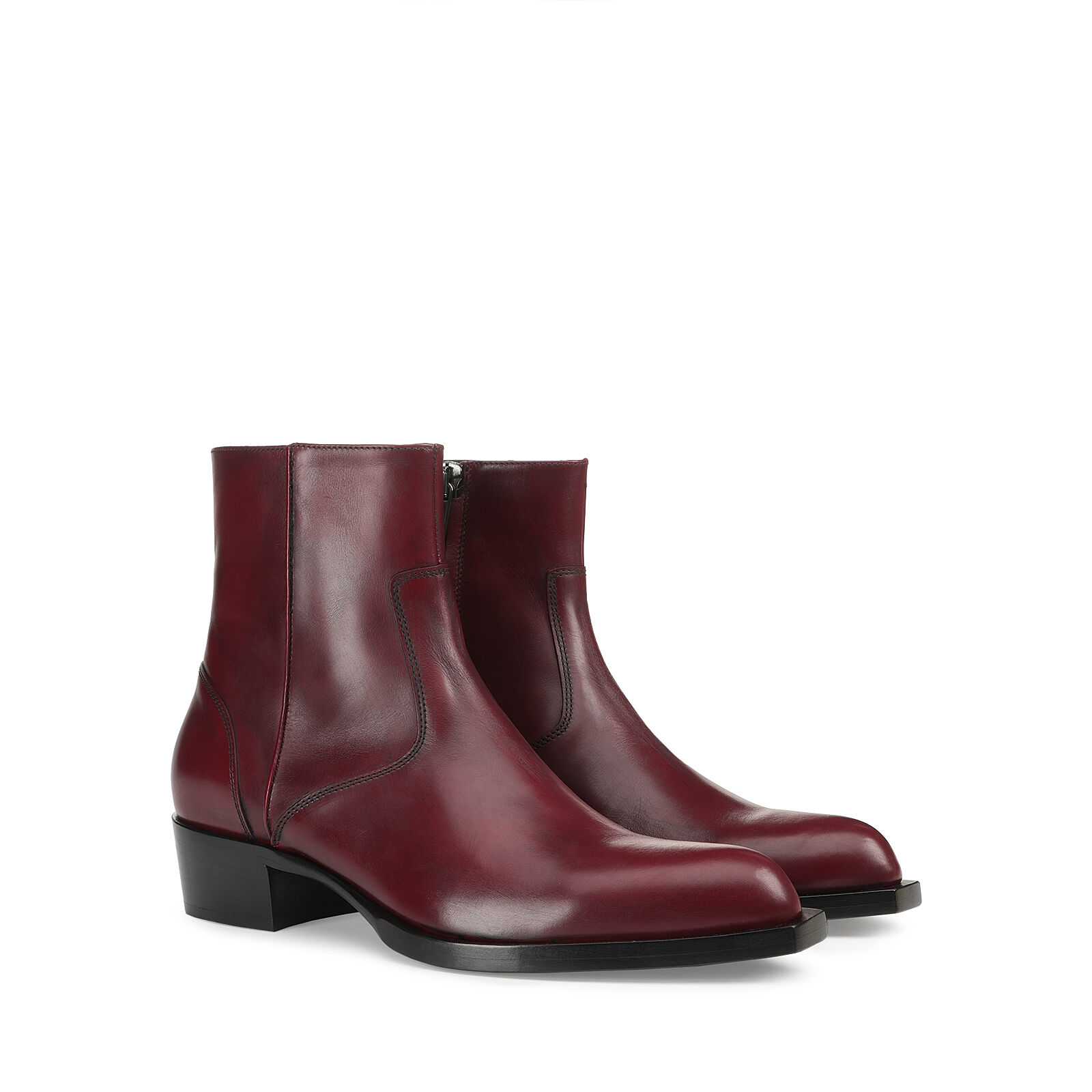 Stivaletti bordeaux on sale