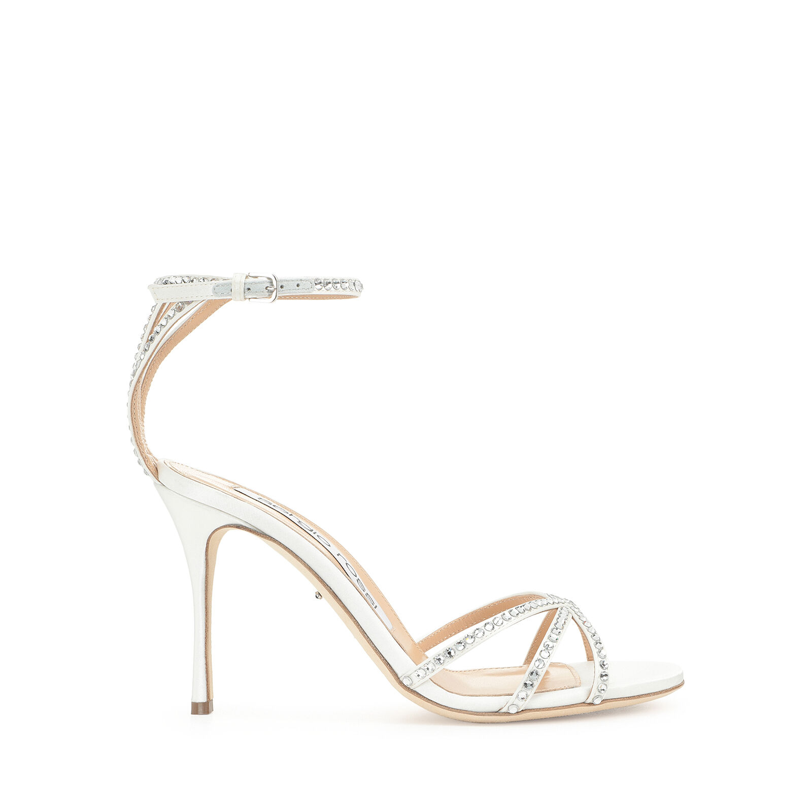 Bridal shoes jeweled sandals and wedding heels Sergio Rossi