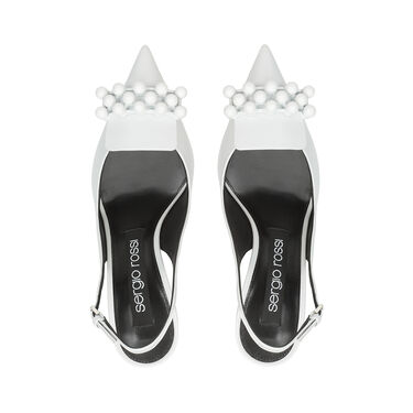 sr1 - Slingbacks Bianco, 3