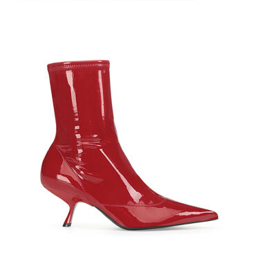 Bottines Rouge Talon moyen: 60mm, sr Maike - Booties Carminio 2