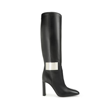 Boots Black High heel: 100mm, sr Miroir - Boots Black 2