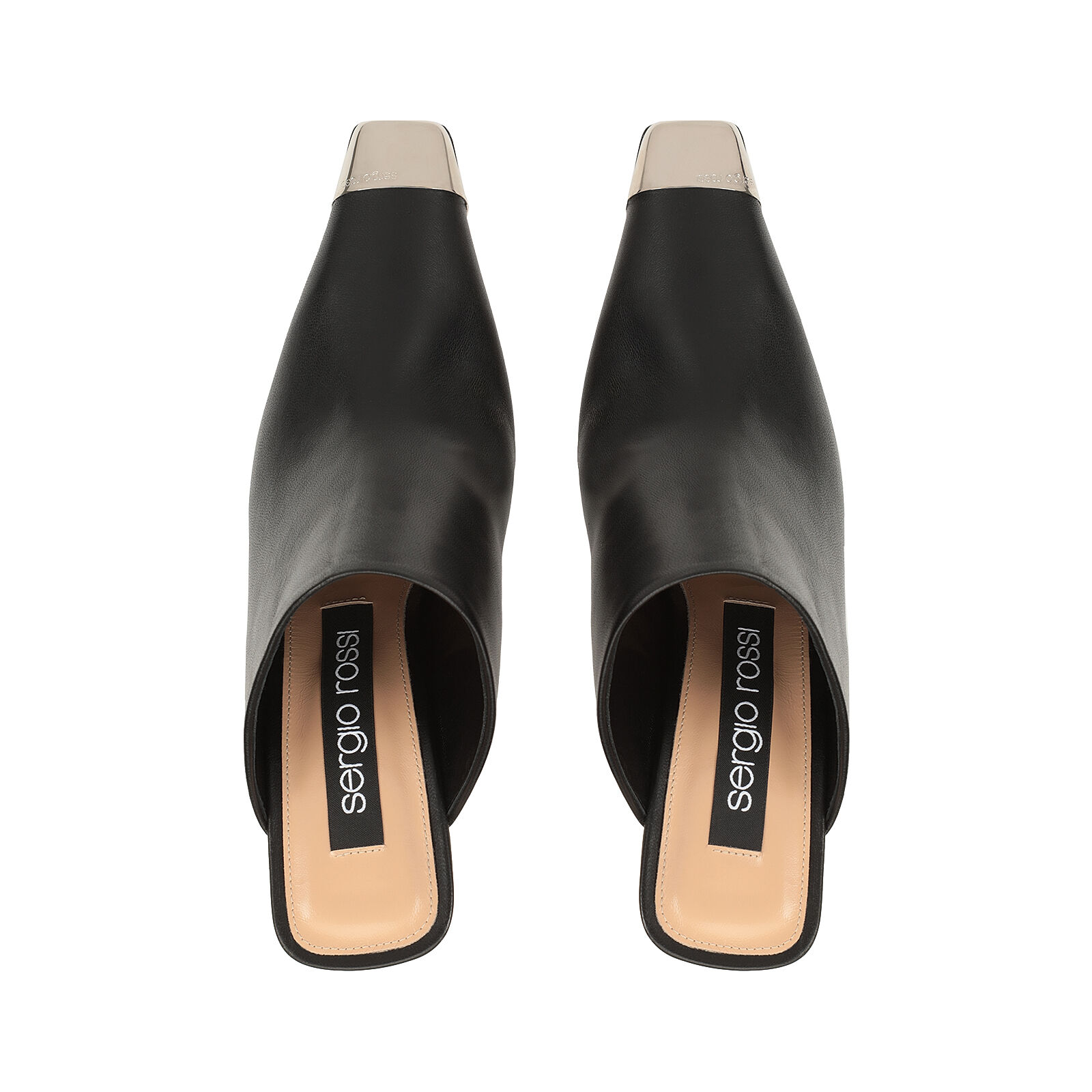 Slingbacks Black Heel height: 90mm, sr Twenty Metal | Sergio Rossi