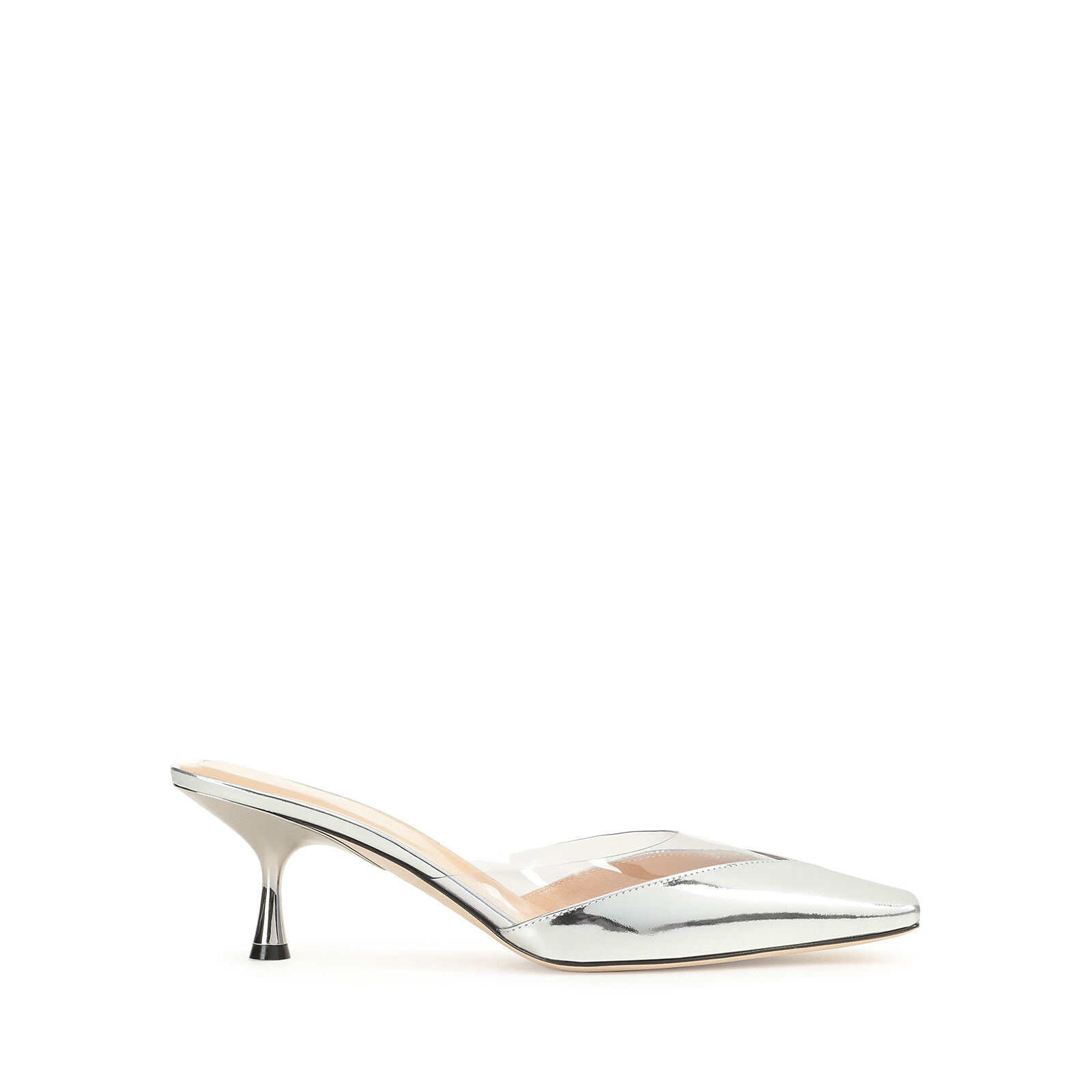 Sergio rossi silver heels hotsell