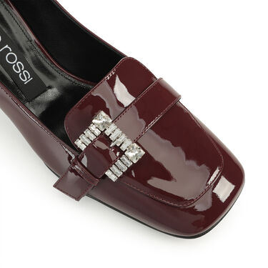 sr Twenty Buckle - Pumps Wine, 4