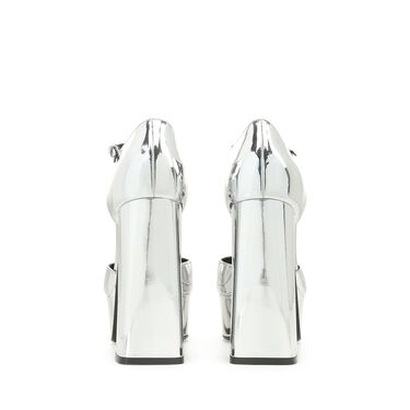 sr Alicia Platform - Décolleté Argento, 2