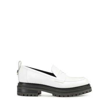 Loafers White Low heel: 15mm, sr Joan - Loafers White 2