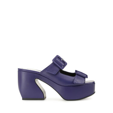 Sandales violet Petit talon: 45mm, SI ROSSI - Sandals Iris 2