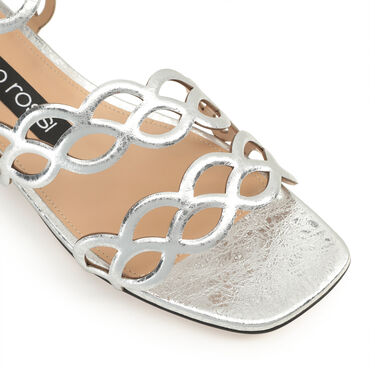 sr Mermaid - Flat sandals Silver, 4