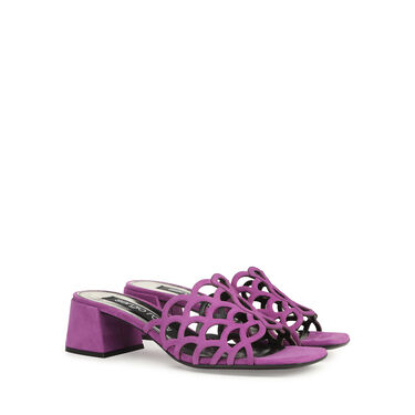 Sandales violet Petit talon: 45mm, sr Mermaid - Sandals Buganvilia 2