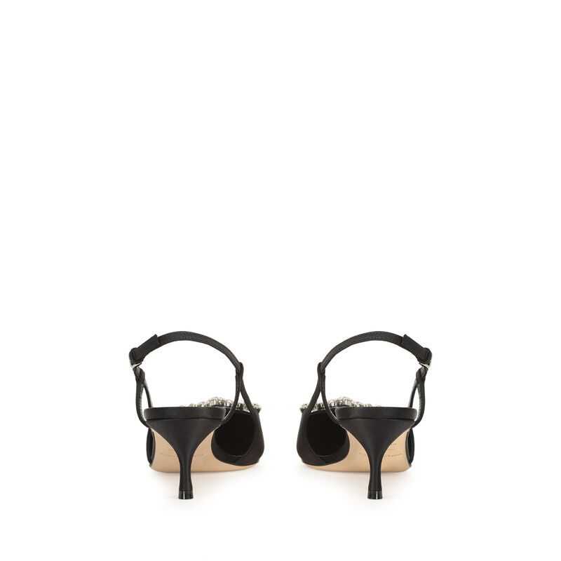 sr Godiva Precious - Slingbacks Black