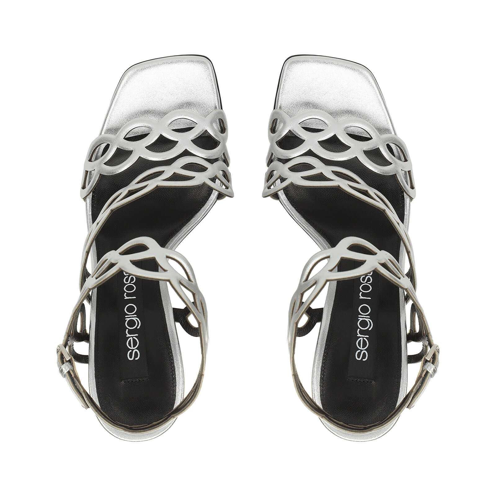 Sandals Grey High heel: 100mm, sr Mermaid - Sandals Argento Sandals Grey High heel: 100mm, sr Mermaid - Sandals Argento