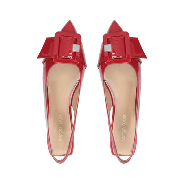 Sr Milano Mia  - Slingbacks Rosso Flamenco, 3