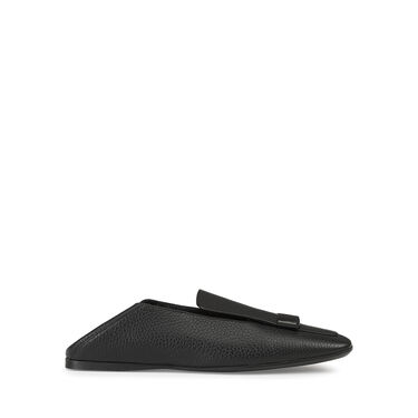 Loafers Schwarz ohne Ferse: 5mm, sr1 - Slippers Black 2