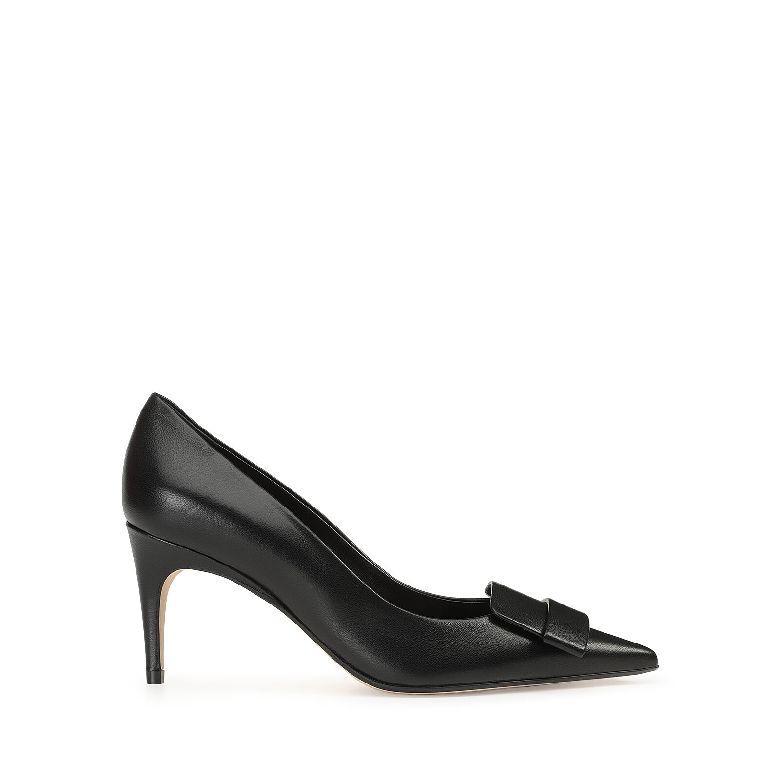 パンプス ブラック ミッドヒール: 75mm, sr1 - Pumps Black