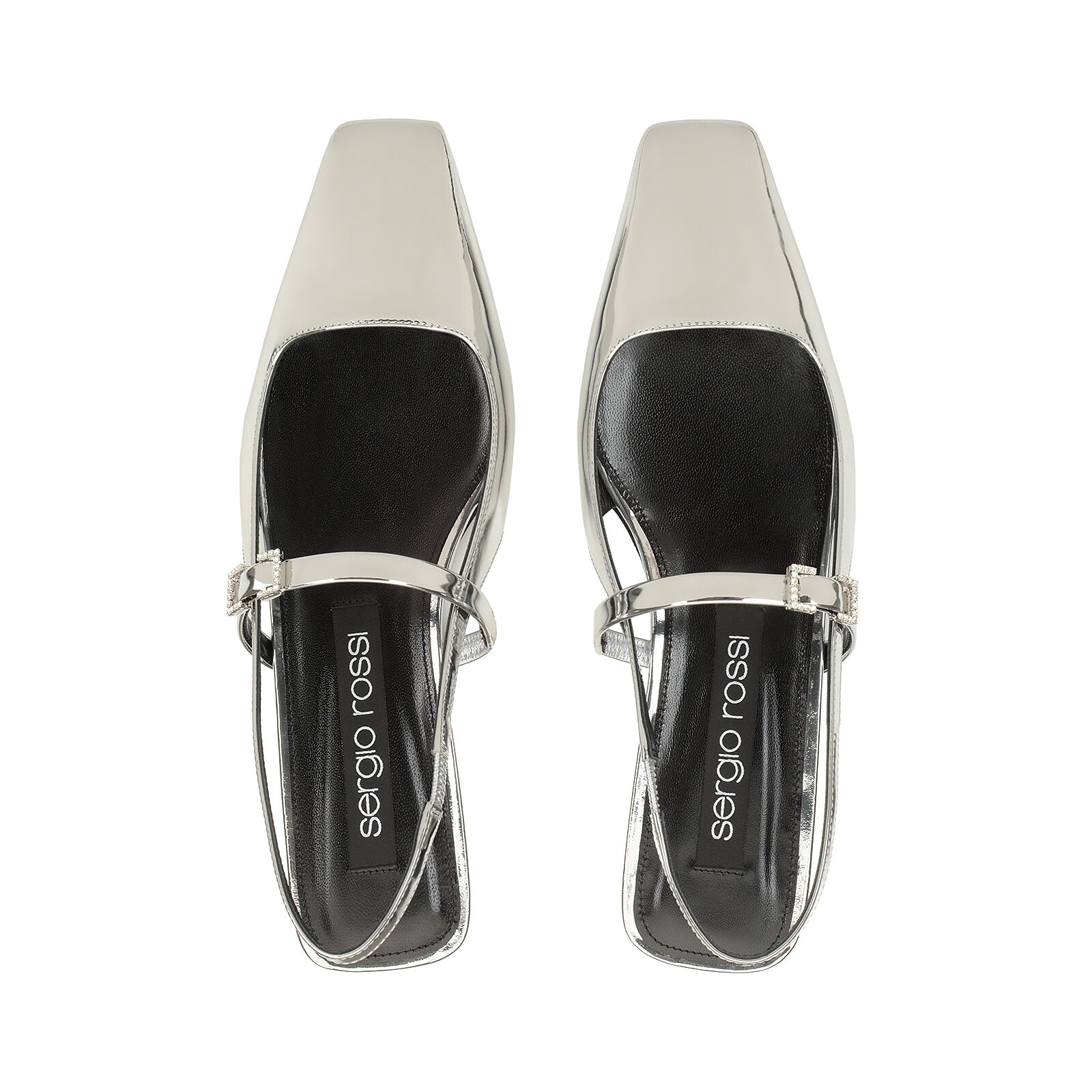 Slingbacks シルバー ヒールの高さ: 15mm, sr Mini Prince | Sergio Rossi