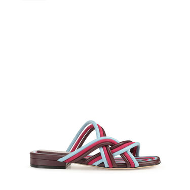 Sandali Rosso Tacco basso: 15mm, sr Watamu - Sandali Wine 2