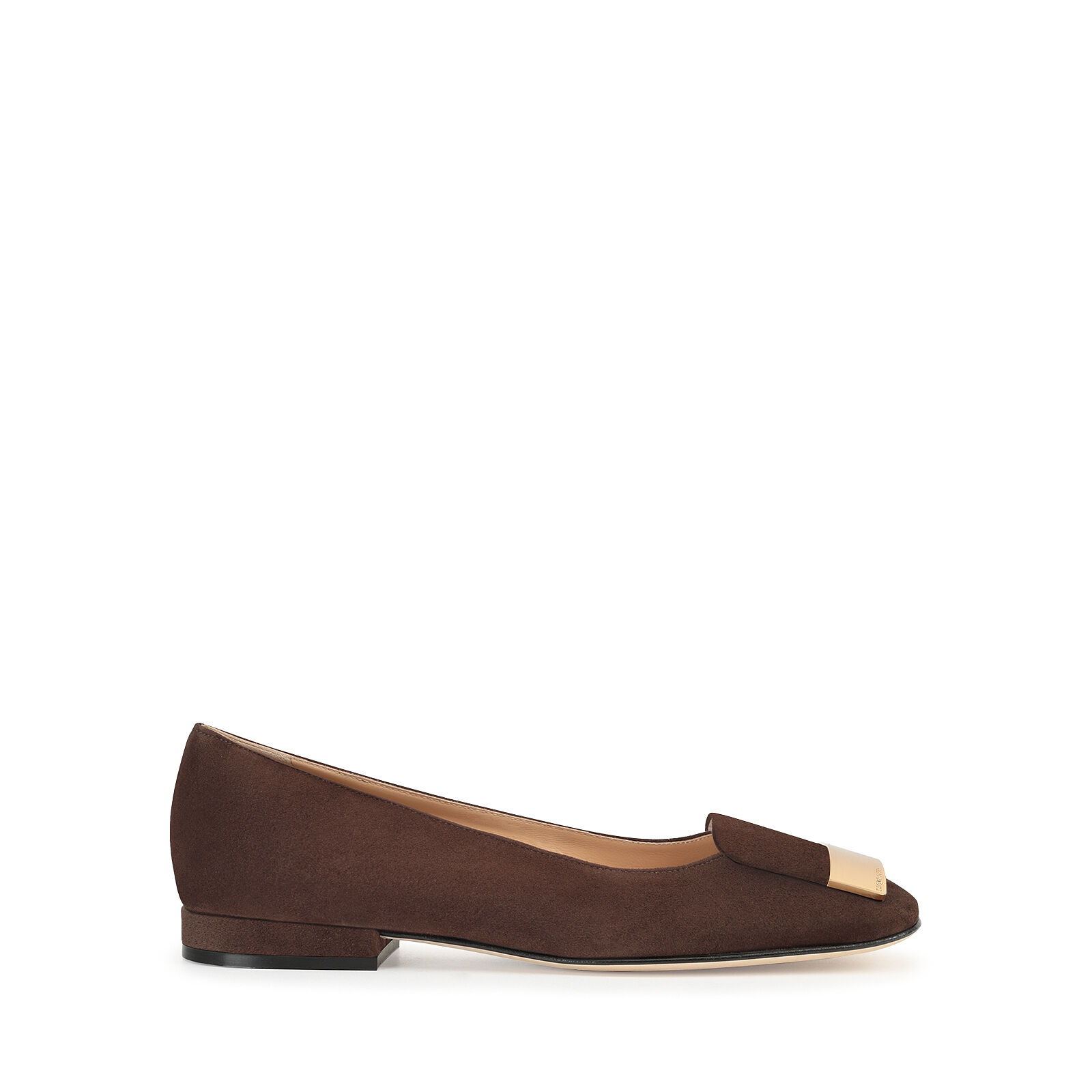 Ballerine marron sales