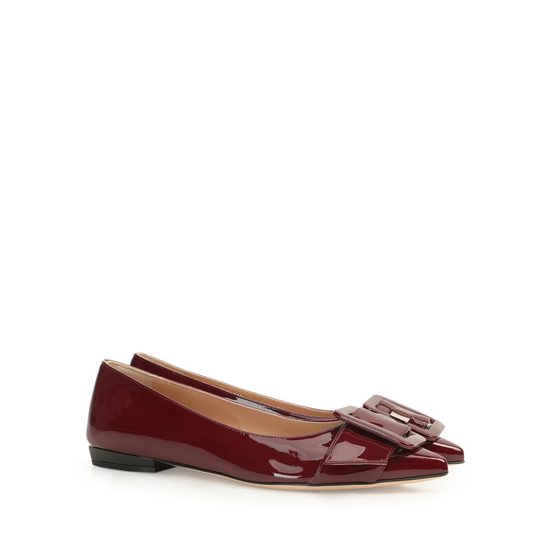 sr Milano Mia - Ballerine Bordeaux