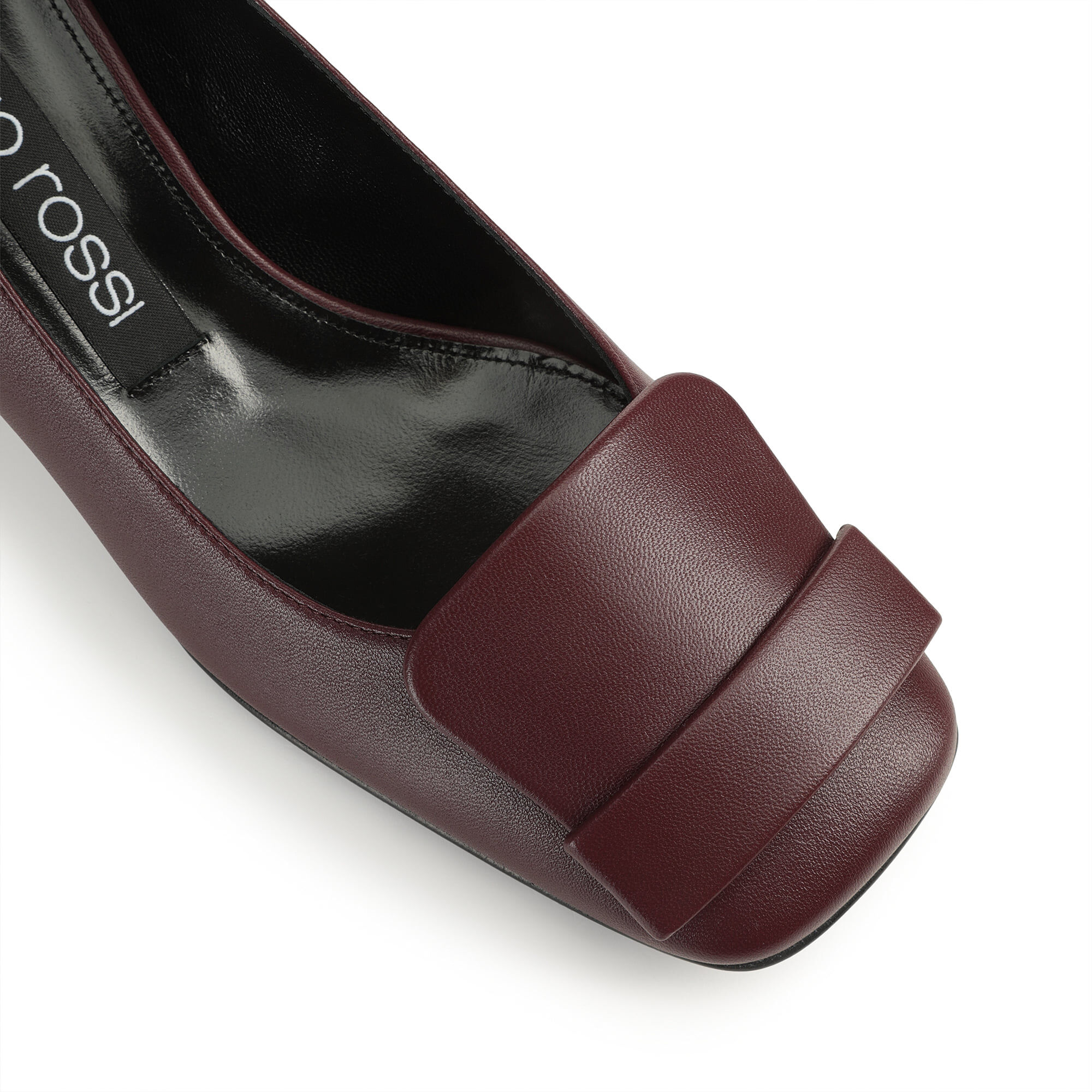 Pumps Red Low heel: 45mm, sr1 - Pumps Wine | Sergio Rossi