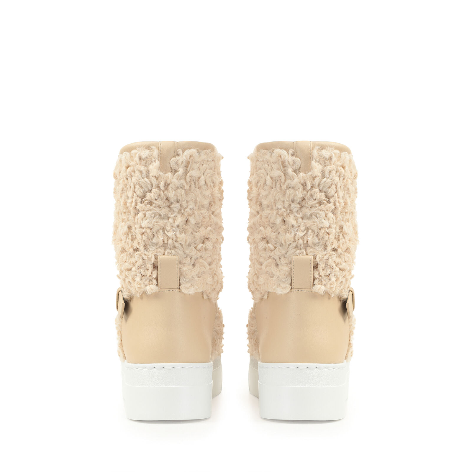 sr Twenty Buckle - Booties Panna, 2