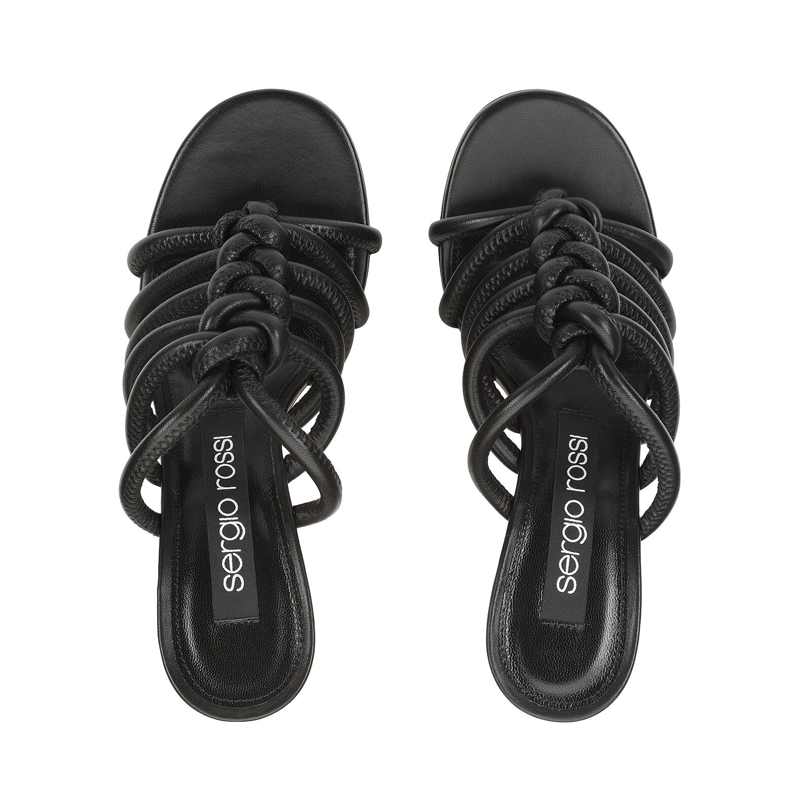 Sandals ブラック ヒールの高さ: 90mm, sr Alicudi | Sergio Rossi