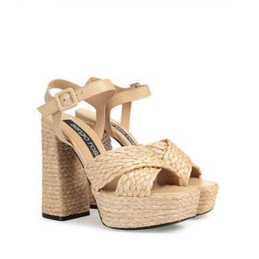 Sandals beige High heel: 90mm, sr Seville - Sandals Soft Skin 2