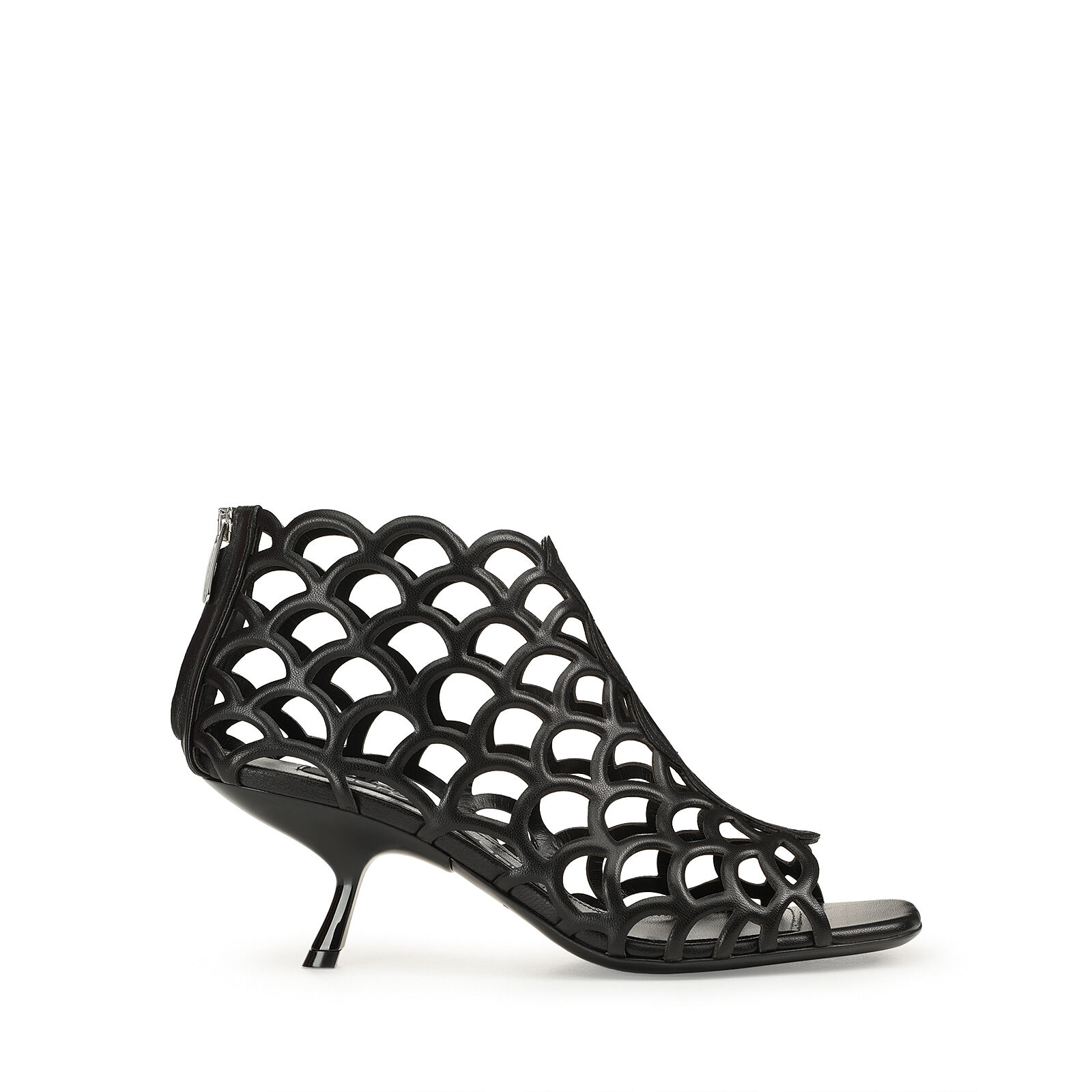 Sandals Black Mid heel 60mm sr Mermaid Sandals Black Sergio Rossi