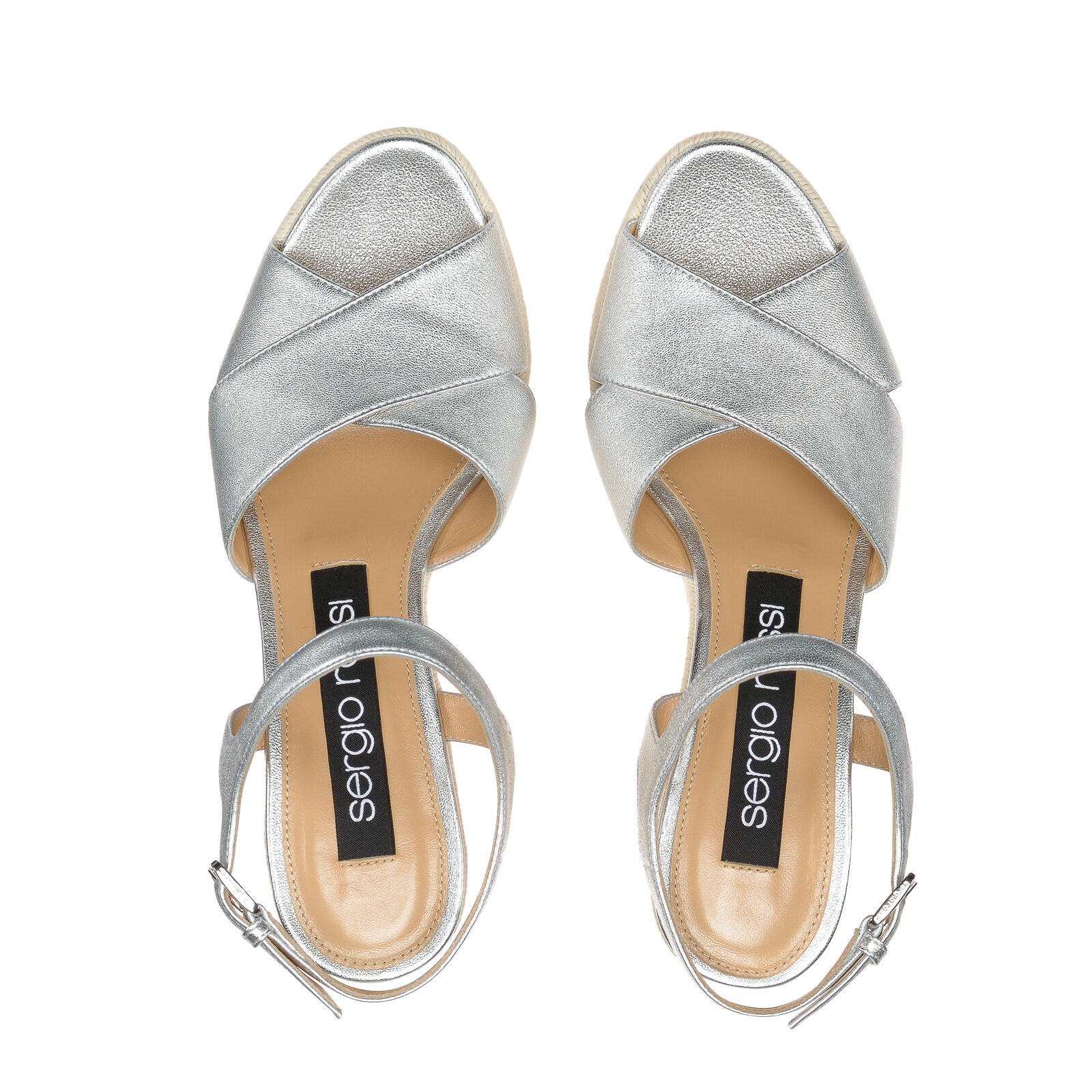 【Sergio Rossi】Sr Pantelleria スリングバック 75㎜ スエード Wedges Pink Mid heel: 75mm, sr Pantelleria | Sergio Rossi